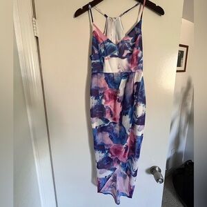 Abstract Watercolor Dress